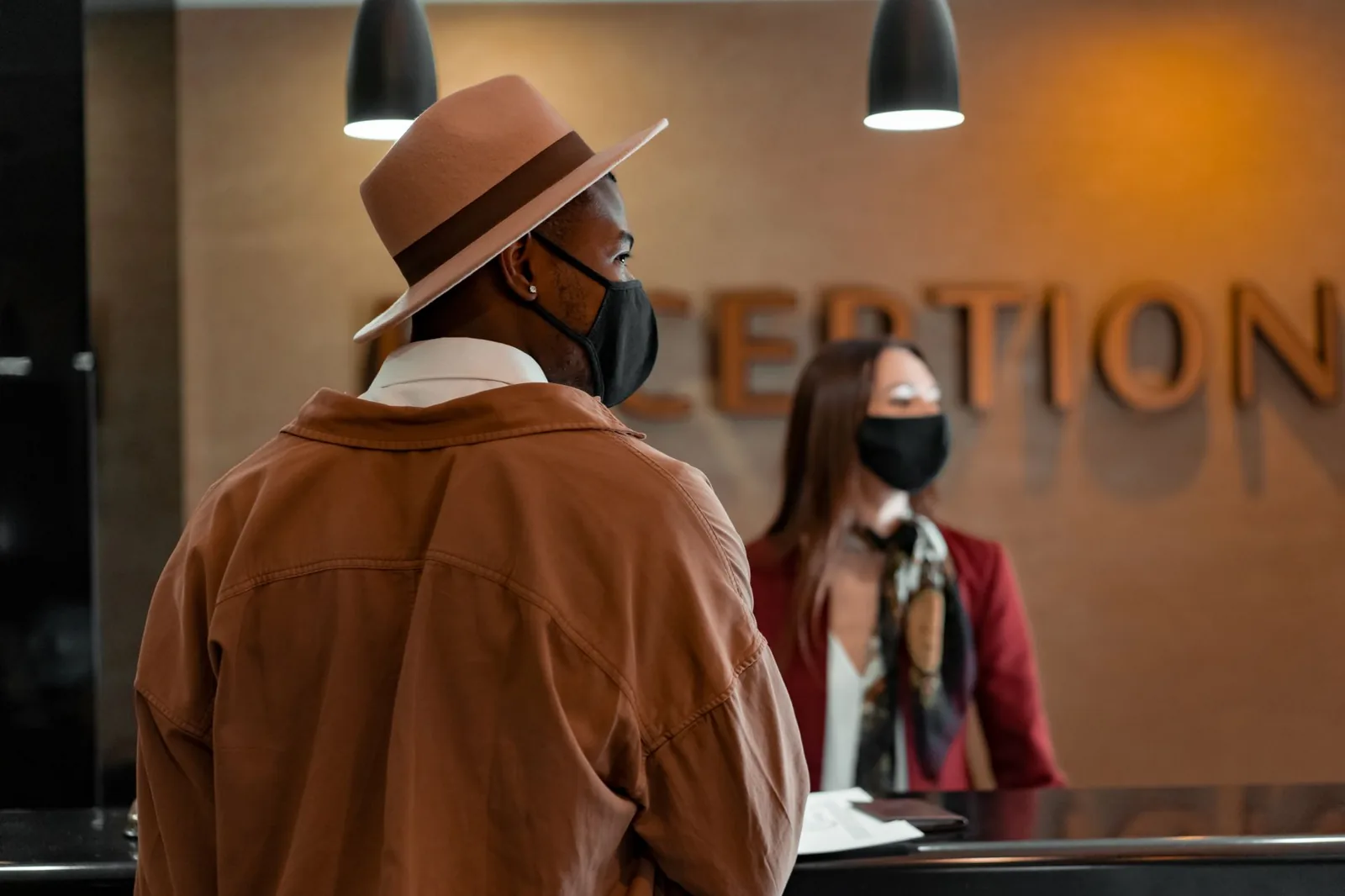 airbnb vs hotel safety — video doorbell and exterior lock on a modern vacation rental apartment
